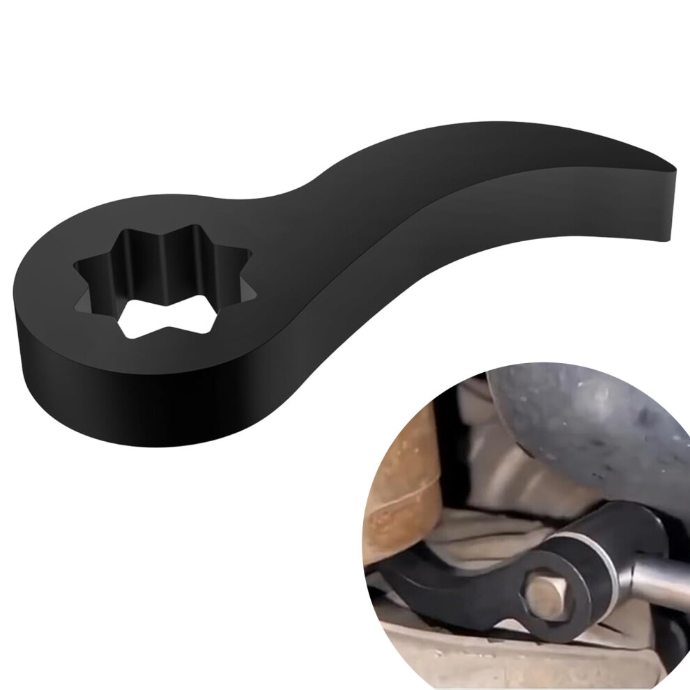 Universal Adjustable Pry Bar Wrench Adapter Setâ1/2'3/8'Drive,Heavyduty For Tight Space Car Repairs 820064732873