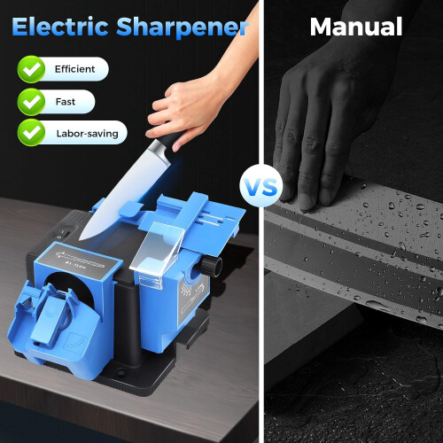 Multifunctional Electric Sharpening Machine, 96W 110V Electric Drill Bit Sharpener, Tabletop Drill Bit Grinding 2