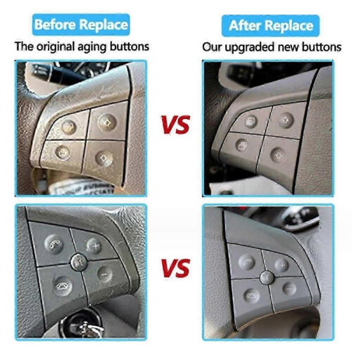Car Steering Wheel Control Switch Button 4 Keys for W164 ML B/R-CLass 2006-2009 W251 Master Knob 1