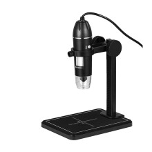 Microscope Kit 1600X Digital Microscope 3in 1 Electronic Microscope 8 LEDs 2MP