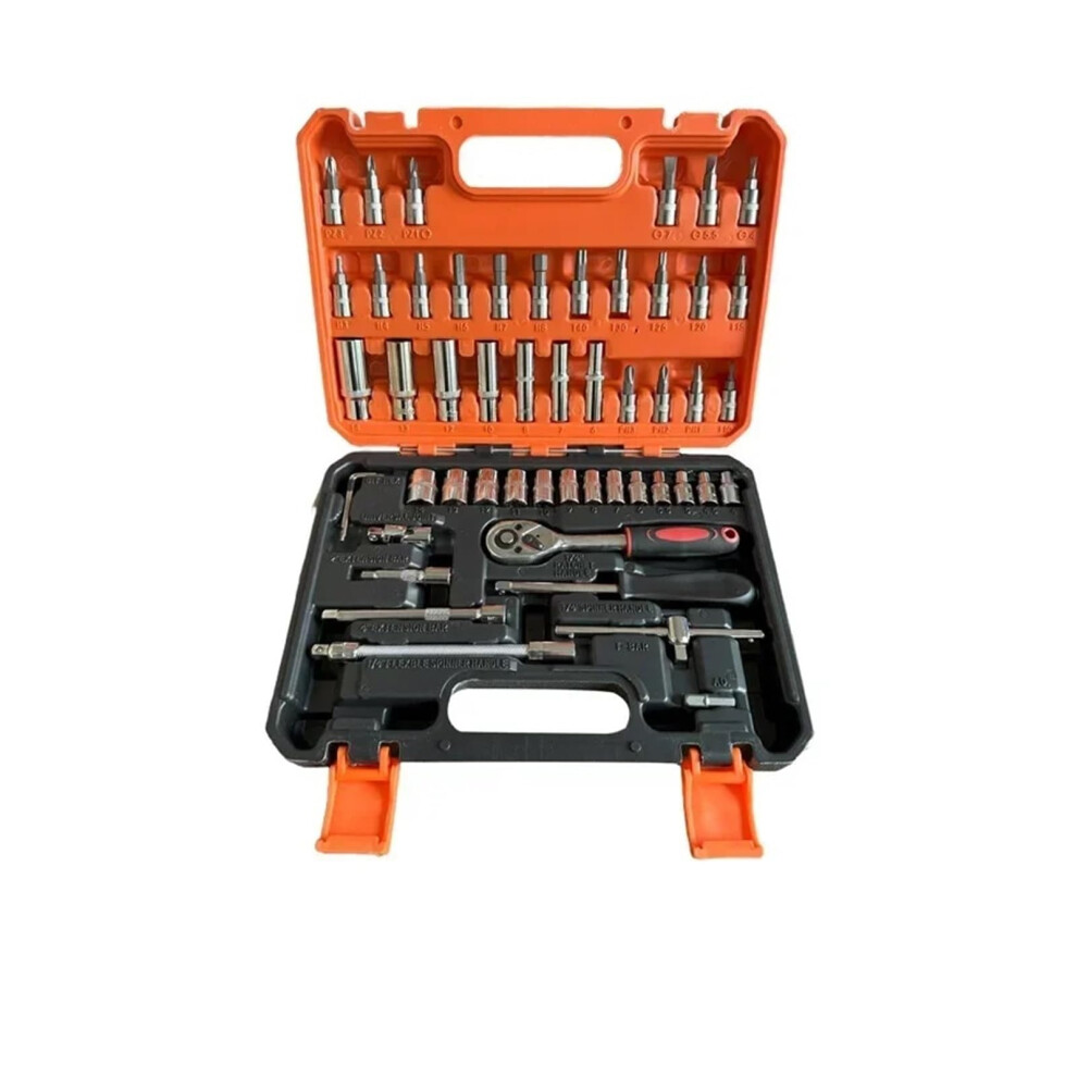 Ratchet Kit 1 Set Sockets Car Repair Tool Spanner Wrench Pawl Professional Metalworking Kit Hand Tools Sets Box 820064733375