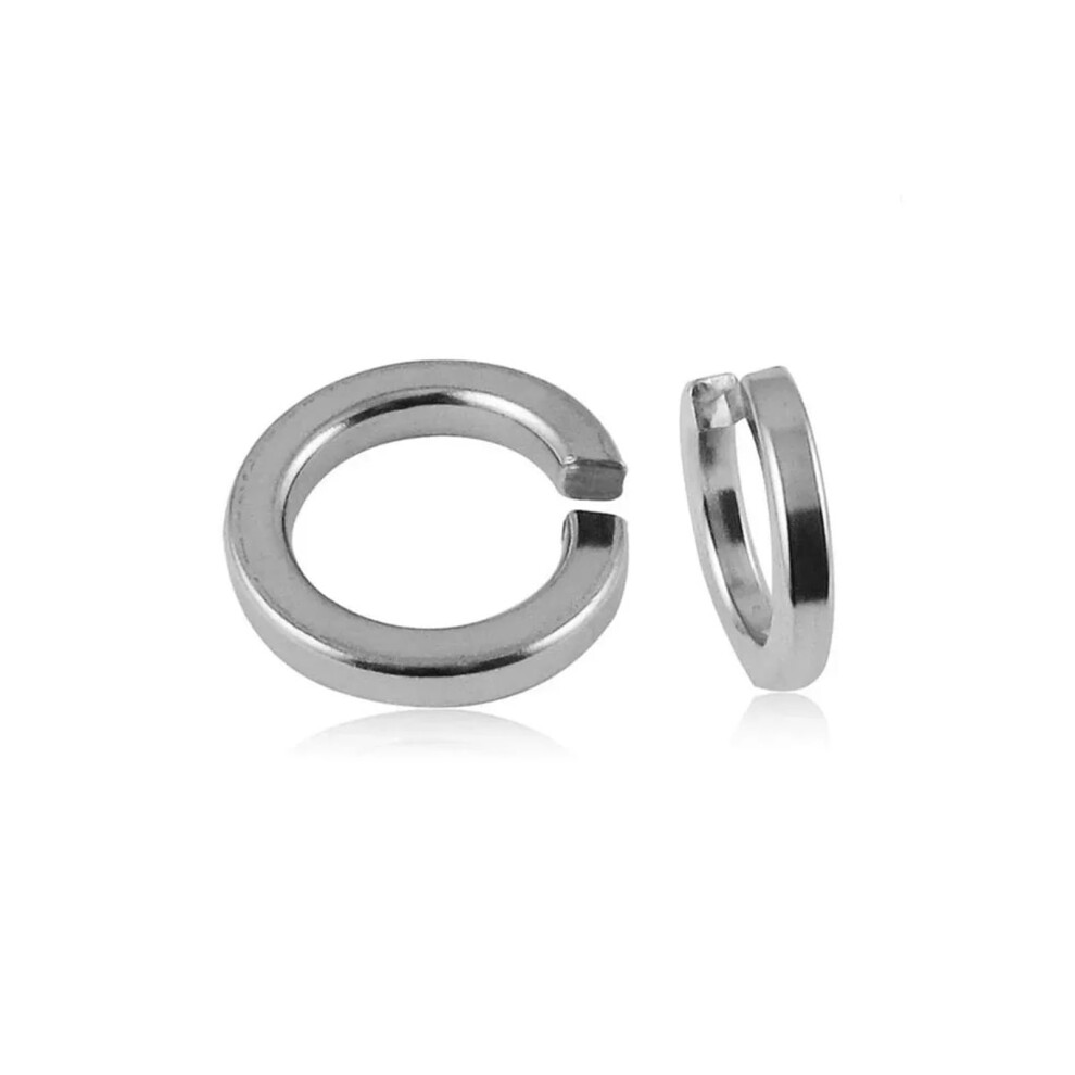 Metal Washers Gb93 A4 Spring Washer M1.6 M2 M2.5 M3 M4 M5 M6 M8 M10 M12 M14 M16 M18 M20 M22 M24 Split Lock Elastic Gasket(20Pcs M4) 940534634084