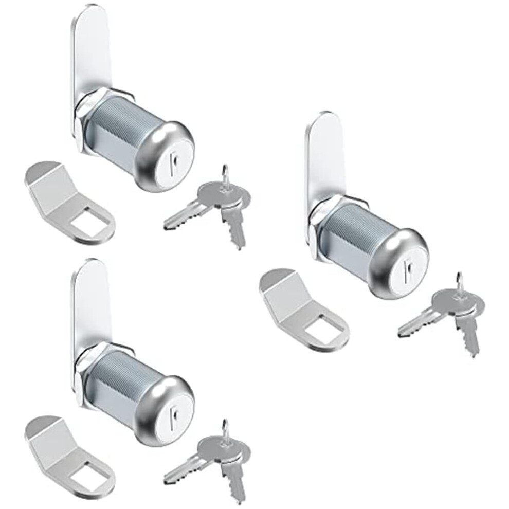 Security Mailbox Lock,Letter Post Box Lock, 3 Pcs Mailbox Lock, 1-1/8Inch Cabinet Locks 940534634107