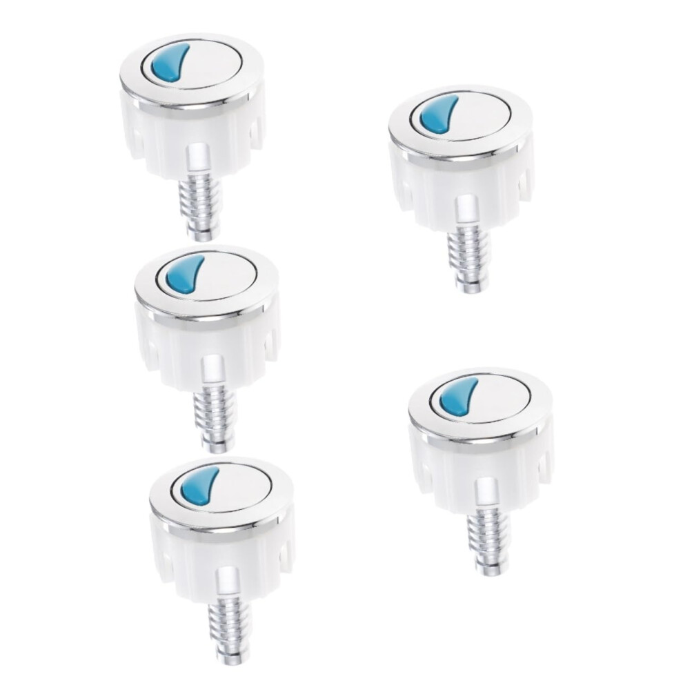 5Pcs Toilet Button Toilet Flush Button Toilet Tank Push Button 940534634534