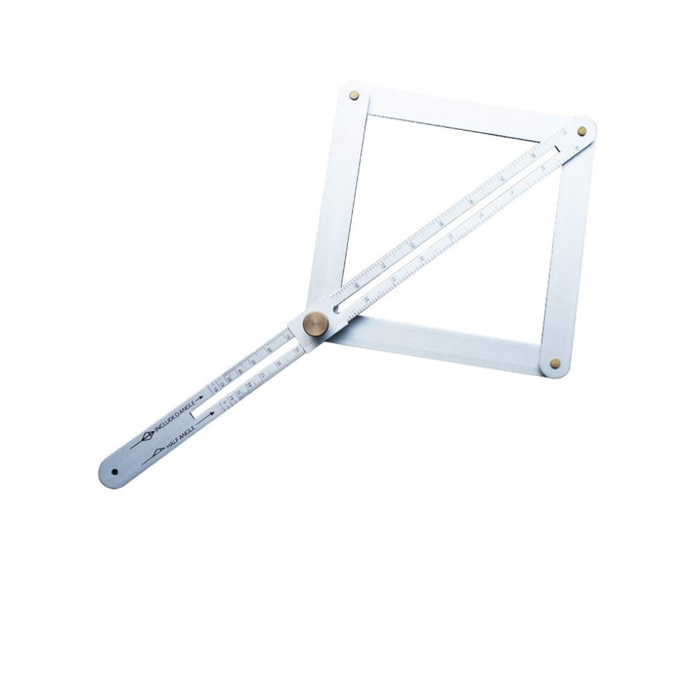 Angle Divider Miter Angle Measuring Ruler Aluminium Alloy Protractor Corner Angle Finder Measurement Tool For Woodworking Flooring 940534634572