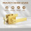 Set of 3 Gold Square Door Lock Sets 2
