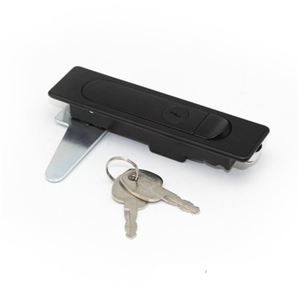 Ms730 Bouncing Cabinet Plane Lock Black Matte Distribution Box 1Pcs(Black With Keys) 940534635104