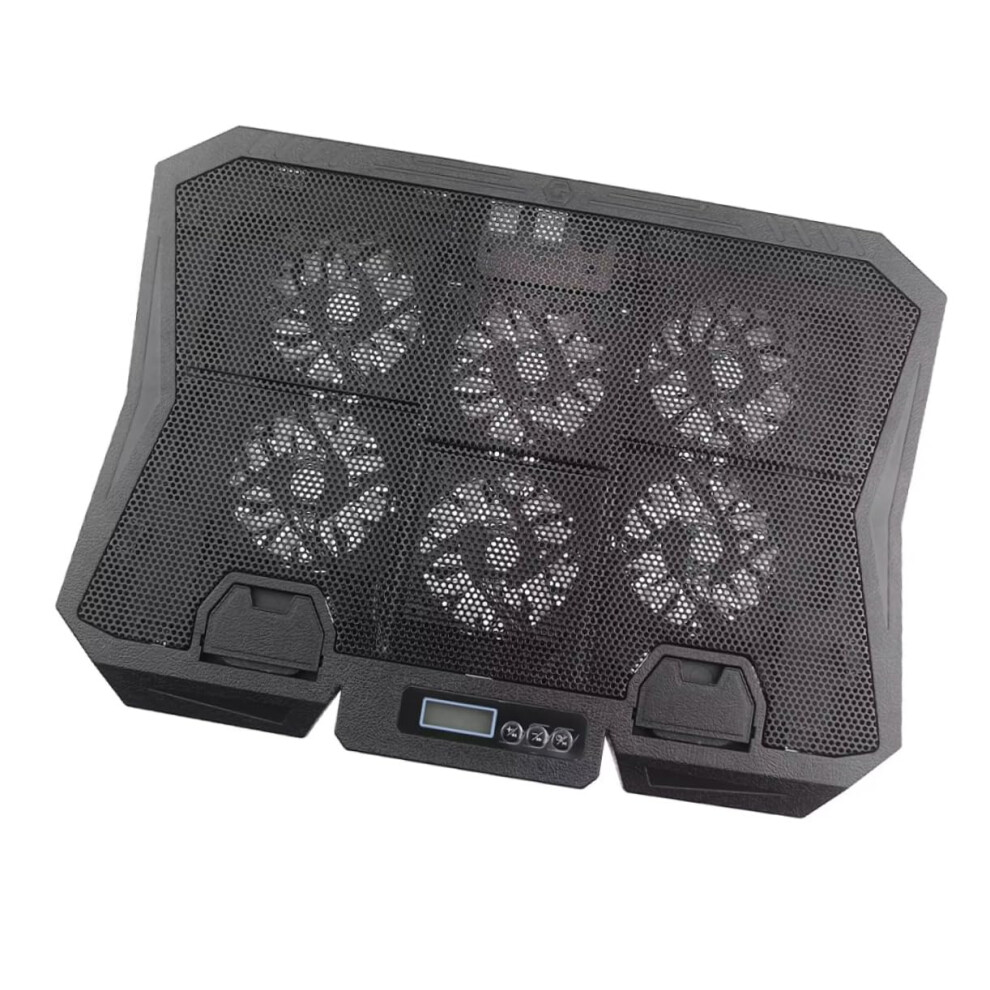 Laptop Cooling Fan Stand 15.6 Inch Cooling Pad Noiseless Fan Sturdy Material Heat Dissipation Laptop Stand Cooler 940534635159