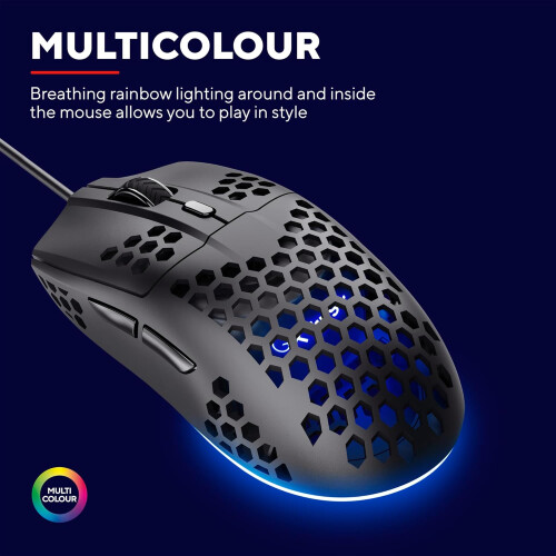 GXT 928 Helox Gaming Mouse, Superlight USB Wired Mouse 65g, Adjustable DPI (2006400), Optical Sensor 1