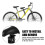 Kids Bike Seat for Mountain Bikes Front Mounted Bicycle Seats 9