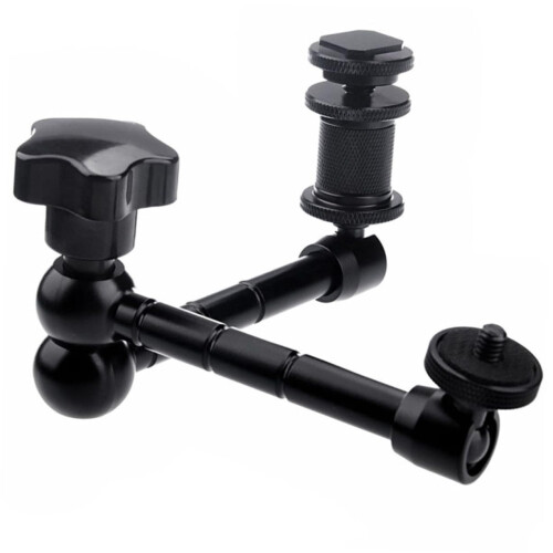 11 Adjustable Friction Articulating Arm Clamp Set for Camera Mount Led Light Display