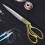 Professional Stainless Steel Tailor Scissors (11 inch, Gold) 5