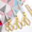 Professional Stainless Steel Tailor Scissors (11 inch, Gold) 2