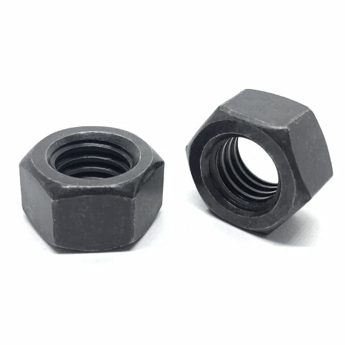 (50 Pieces) 1/2'-13 Grade 8 Finished Hex Nuts Plain 1