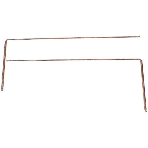 2pcs Dowsing Rod Brass Dowsing Rod Portable Divining Probe Rod Portable Probing Rod 1