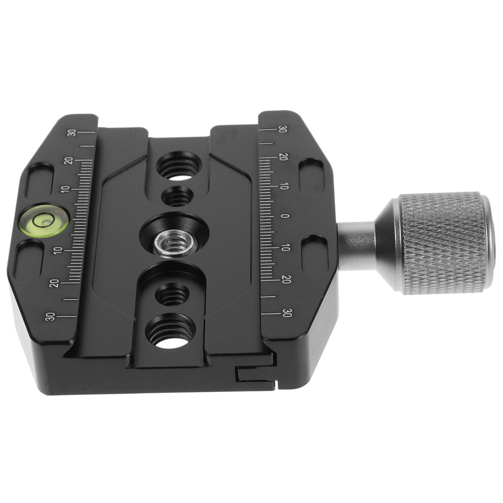Quick Release Plate For Tripod Ballhead Universal Clamp Adapter 1/4 3/8 Thread Aluminum Mount Clamps Secure Clamp Practical For Photography 820064735089