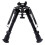 Rifle Tactical Bipod Adjustable Spring Return Adapter  Compatible with Picatinny Rail System  Adjustable 69 Inch Height 1