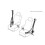 Universal Car Seat Belt - 3 Point Adjustable Safety Belt 16