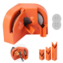Multipurpose Drill Bit Grinding Sharpener, Drill Grinder Grinding Tool for Hss, Carbide, Twist Drill Bits, Cobalt Drill Bits Orange
