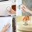 (White)2pcs Suction Cup Handle Drawer Glass Portable Mobility Handle Knobs 4