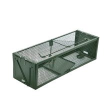 Rat Trap,Metal Reusable Mousetrap 1pcs TwoDoor Mousetrap Household Mousetrap