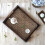 Serving Tray, Wooden Breakfast Tray, Decorative Coffee Table,Rectangular Wooden Tray with Handle 3