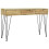 VidaXL vidaXL Solid Teak Console Table 120x35x76cm with 3 Drawers Sideboard Desk 1