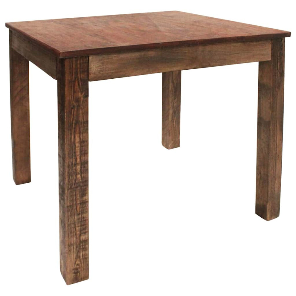 vidaXL Dining Table Kitchen Dinner Table Dining Room Table Mixed Recycled Wood