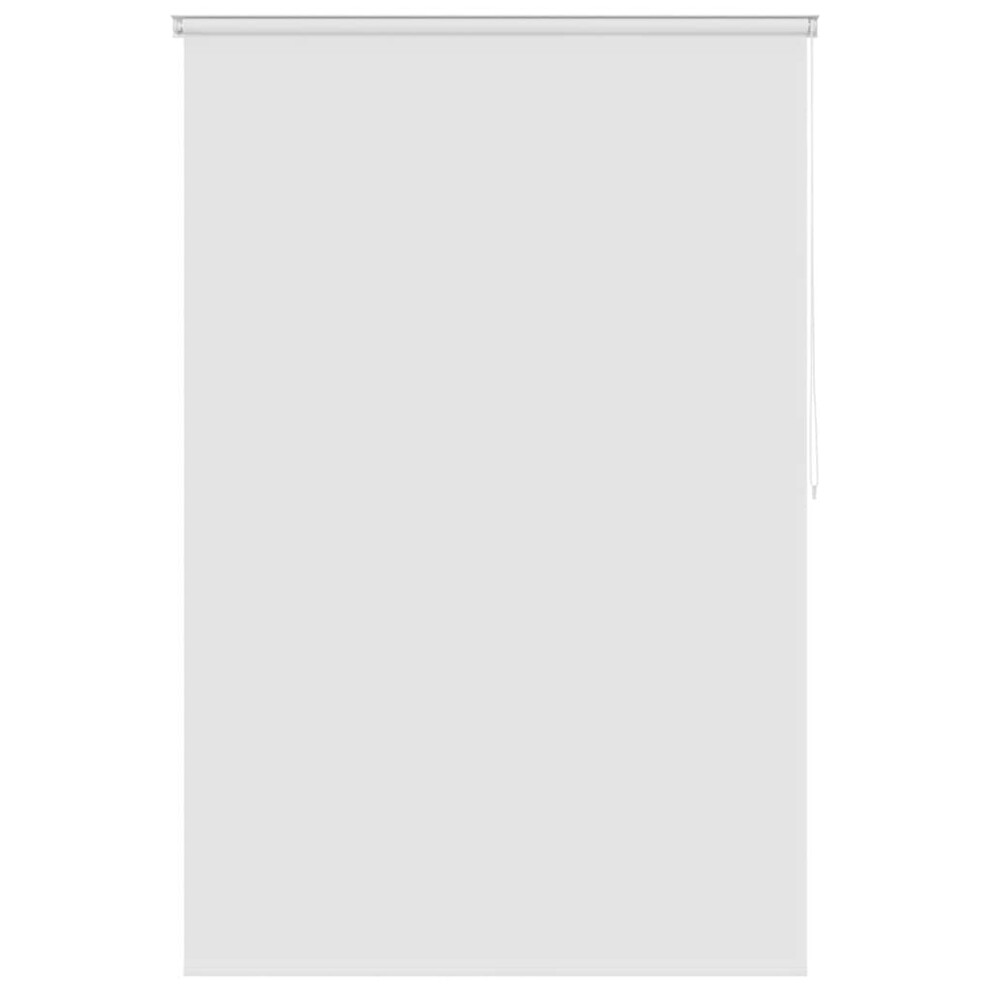 vidaXL Shower Curtain Roller Blind 160x240cm White Bathroom Accessory Divider
