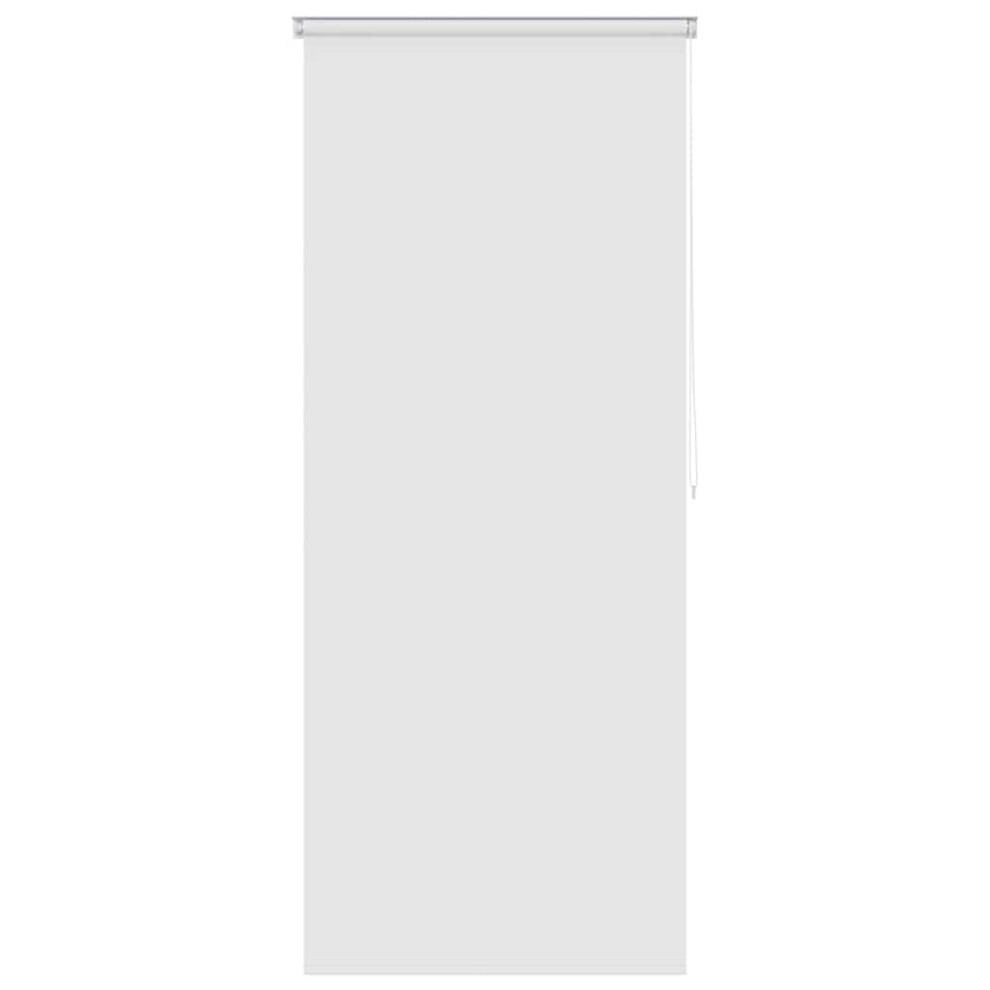 Vidaxl Shower Curtain Roller Blind 120X240cm White Bathroom Accessory Divider