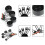 Black Stainless Steel Measuring Cups And Spoons Set 3
