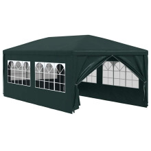 vidaXL Party Tent 3x6m Green Outdoor Garden Gazebo Marquee Canopy Shelter