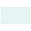 vidaXL Kitchen Backsplash Kitchen Wall Panel White 70 x 40 cm Tempered Glass 1