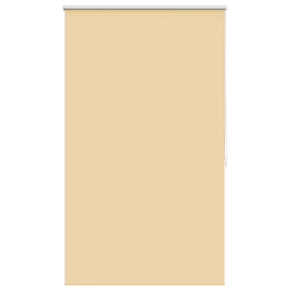 Vidaxl Roller Blind Blackout 120X175cm Daynight Window Sunscreen Drape Beige