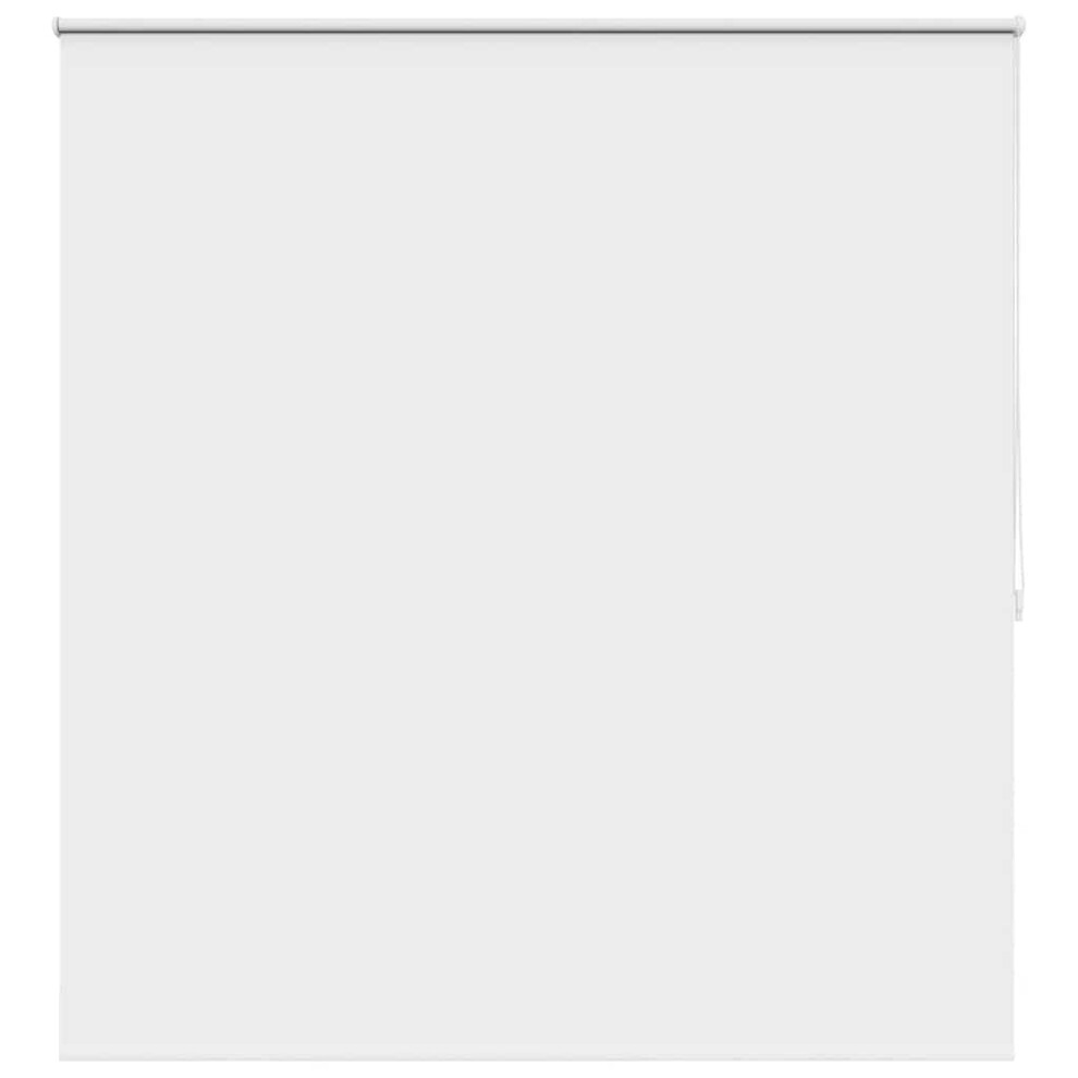 vidaXL Roller Blind Blackout 140x175cm White Window Curtain Shade Sunscreen