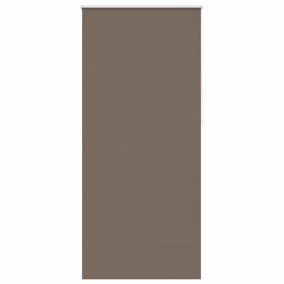 VIDAXL Blackout Roller Blind - 80 x 230 cm - Brown - Image 2