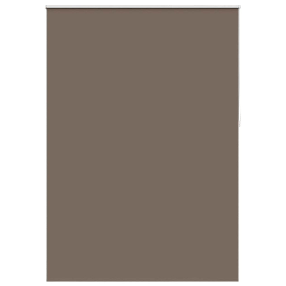 Vidaxl Roller Blind Blackout 160X230cm Coffee Window Curtain Shade Sunscreen Light