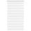 VidaXL (white, 100 x 175 cm) vidaXL Zebra Blinds Alternative Parallel Roller Blind Window Privacy Screen 1