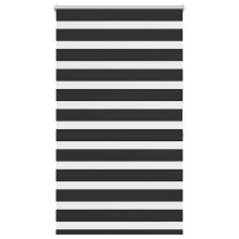 (black, 100 x 175 cm) vidaXL Zebra Blinds Alternative Parallel Roller Blind Window Privacy Screen