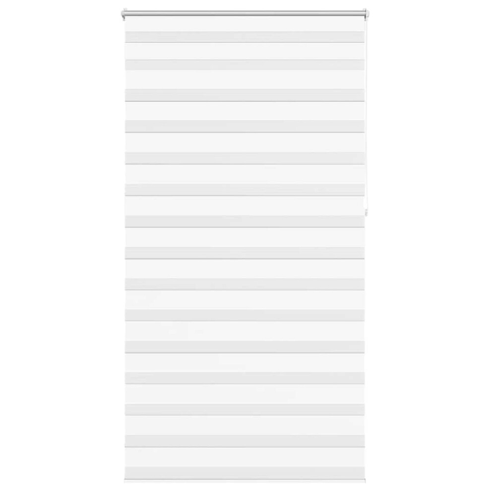 Roller Blind Blackout 120x230cm White Daynight Sunscreen Quality Window Blinds