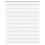VidaXL (white, 140 x 175 cm) vidaXL Zebra Blinds Alternative Parallel Roller Blind Window Privacy Screen 1