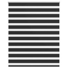 (black, 120 x 175 cm) vidaXL Zebra Blinds Alternative Parallel Roller Blind Window Privacy Screen