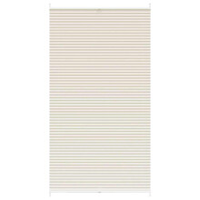 vidaXL Plissee Faltrollo Rollo Plisseerollo 100x200cm Creme
