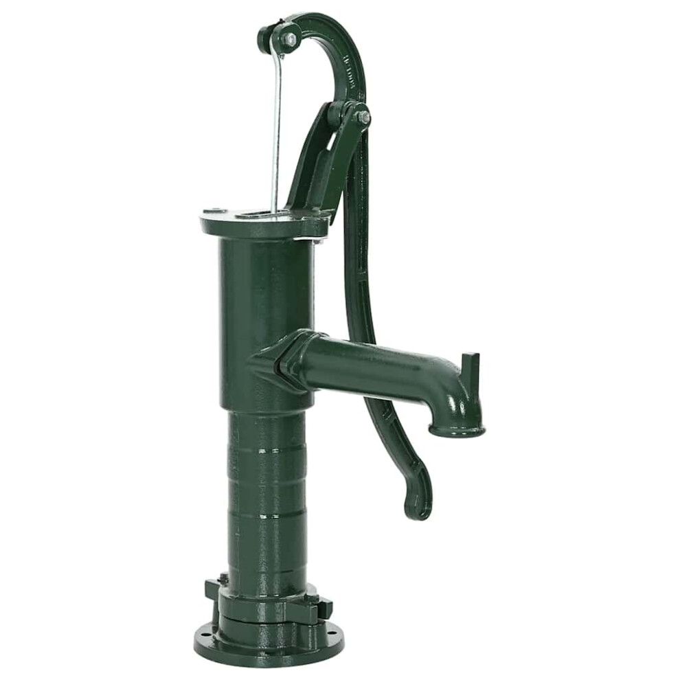 vidaXL Cast Iron Garden Hand Water Pump Outdoor Well Farm Irrigation Ornament
