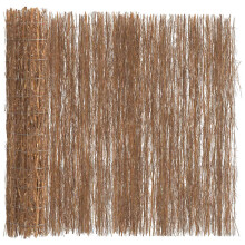 vidaXL Brushwood Fence 400x100 cm Outdoor Garden Panel - Privacy Screen (Product Code 141607)