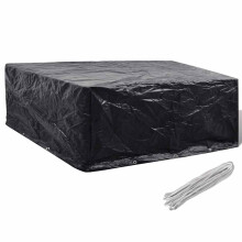 vidaXL Garden Furniture Cover 10 Eyelets 260x260x90cm Water-resistant Protector