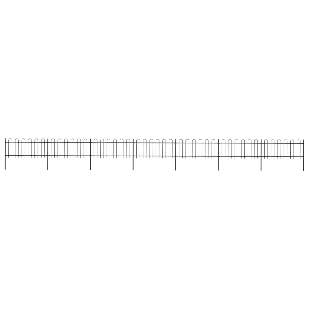 Vidaxl Garden Fence Hoop 11.9X0.8m Outdoor Panel Barrier Border 8719883710747