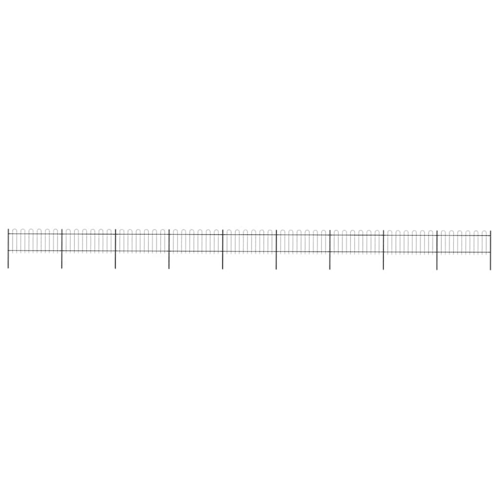 Vidaxl Garden Fence Hoop 15.3X0.8m Outdoor Panel Barrier Border 8719883710761