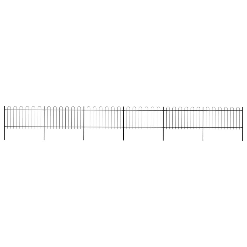 Vidaxl Garden Fence Hoop 10.2X1m Outdoor Panels Barrier Border 8719883710822