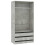 VidaXL vidaXL Wardrobe Engineered Wood Concrete Grey Clothing Cabinet Shelf Storage 1